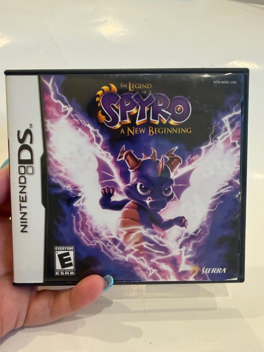 The Legend of Spyro: A New Beginning (Nintendo DS) - Purple Untested
